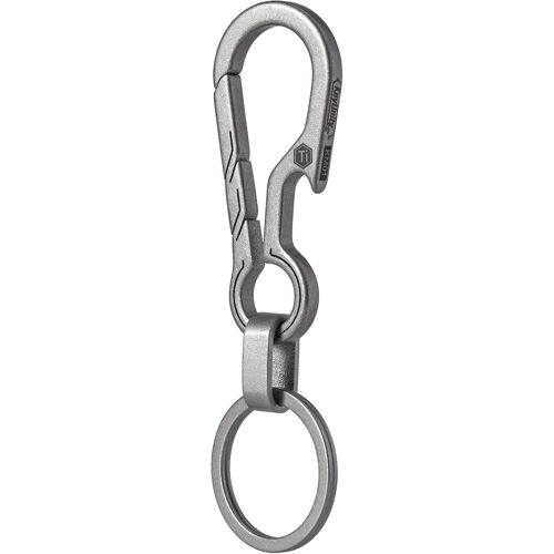 Clip Porte-Clés En Titane Edc Avec Décapsuleur, Porte-Clés Mousqueton À Dégagement Rapide Pour Hommecable Usb C Charge Rapide 3,1a, [2m+2m+0,5m/Lot De 3] Câble Usb Vers Usb C, Nylon Chargeur Cable Ty