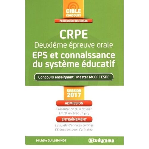 Crpe Deuxième Épreuve Orale Eps Et Connaissance Du Système Éducatif - Edition 2017
