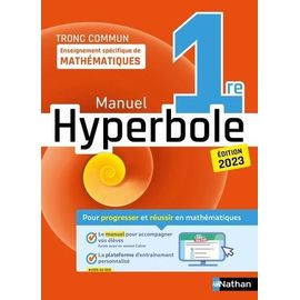 Enseignement Spécifique De Mathématiques 1re Hyperbole