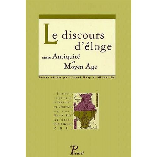 Le Discours D'eloge Entre Antiquite Et Moyen Age