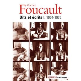 Dits Et Écrits - Tome 1, 1954-1975