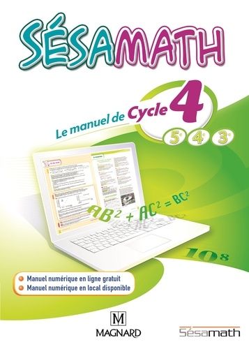 Sésamath Cycle 4 - Edition 2016
