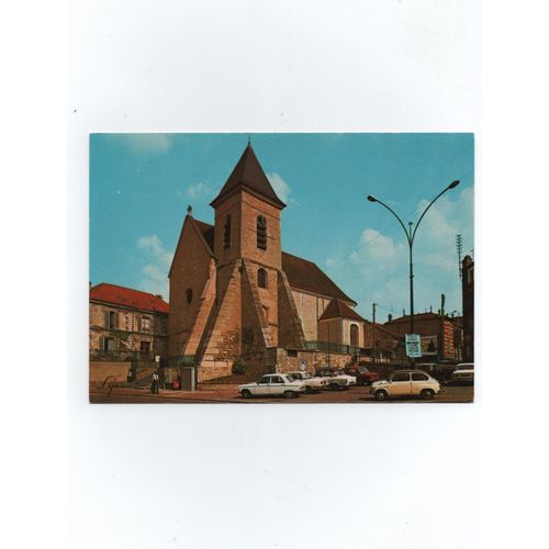 Montesson - 78360 ( Yvelines) - L'Eglise St Côme. Carte Maison De La Presse, Montesson.