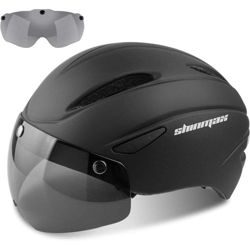 Subzonal-Casque De Vélo Pour Homme Et Femme, Certifié Ce, Casque De Cyclisme Avec Lunettes Magnétiques Amovibles, Visière, Casque De Vtt Réglable Pour Adulte, Casque De Vélo Réglable, Protection De