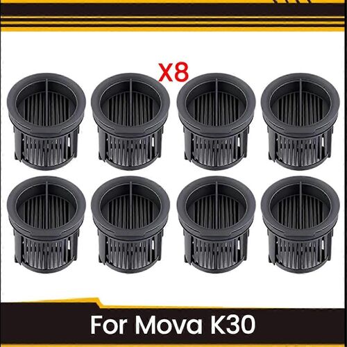 Lot de 8 filtres Hepa pour aspirateur eau et poussière K30, accessoires de remplacement de haute qualité