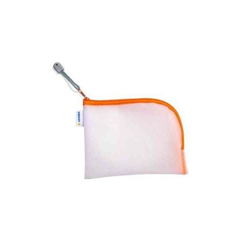 Herma Pochette À Fermeture-Éclair "Mesh Bags", A6, Orange