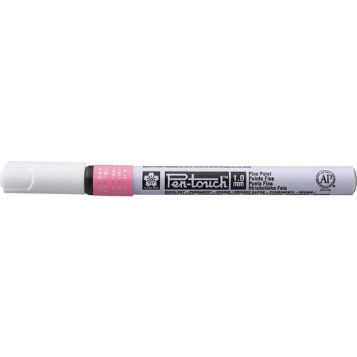 Sakura Marqueur Permanent Pen-Touch Fin, Rose Fluo