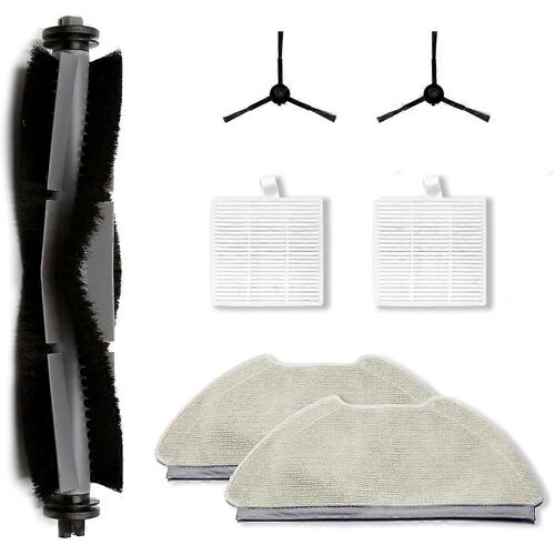 Pour Airrobo T20+,brosse latérale principale,filtre Hepa,chiffon de nettoyage