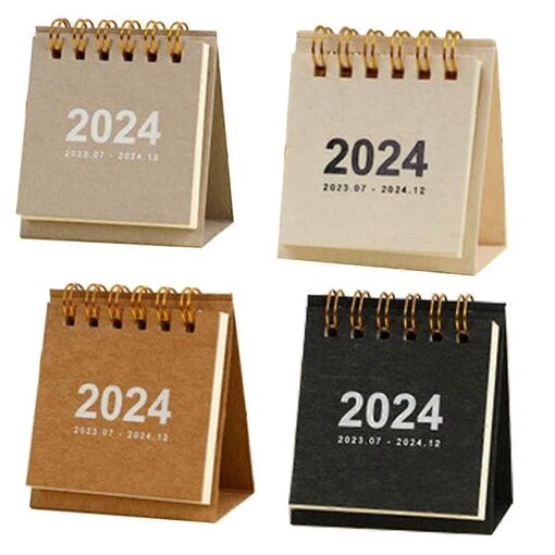 Calendrier Mural Mensuel 2026 - 20x38 Cm, 12 Mois, Coloris Aléatoire