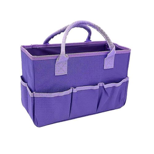 Artisanat et sac d'Art pour les fournitures avec poches, Oxford sac fourre-tout pour l'artiste, enfant, professeur organisateur de stockage, A