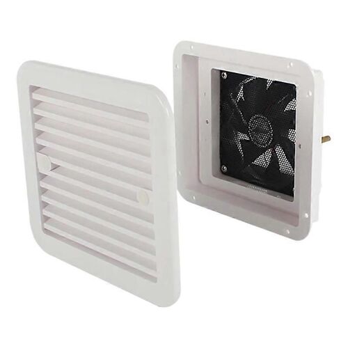 Évent de réfrigérateur 12V Muet avec ventilateur pour l¿évacuation d'air latérale de la remorque de camping-car