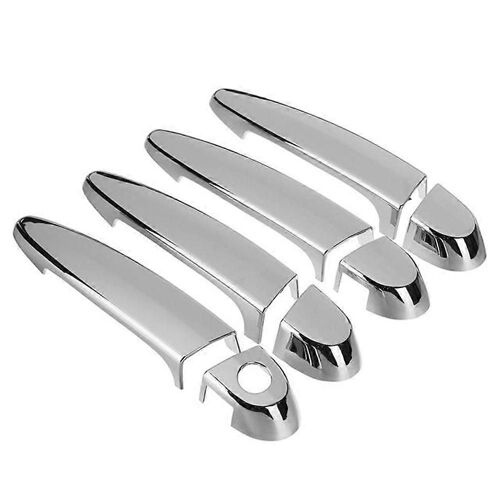 8 Pcs Set De Voiture En Fibre De Carbone Chrome Extérieur Poignée De Porte Garnitures Pour- F30 F35 F34 E70 E71 E84 F25