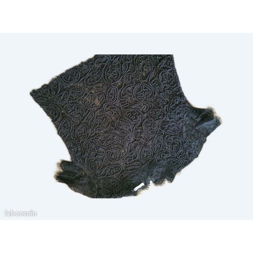 Tee-Shirt Noir Ajouré Zara T36