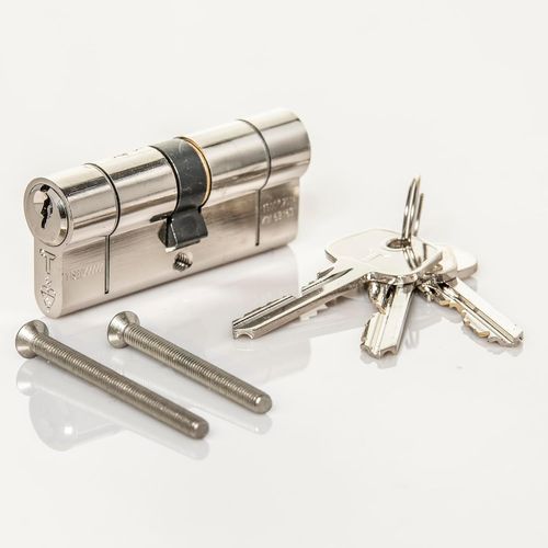 Cadenas haute sécurité TS007 1 étoile Euro Serrure à cylindre Norme britannique Approuvé par les assurances Avec 3 clés Serrure de porte UPVC 40 x 45 mm (85 mm au total)