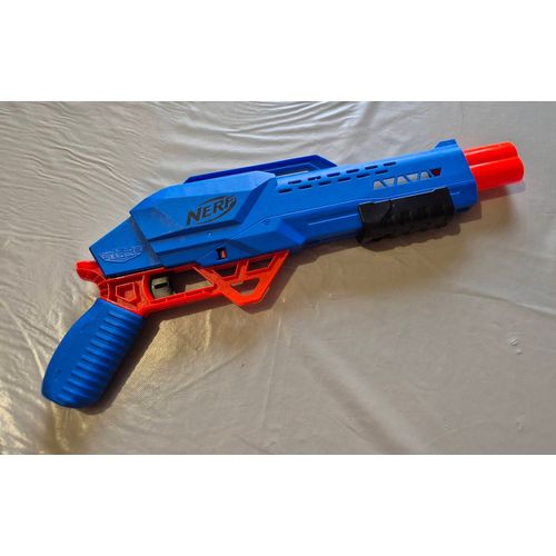 Hasbro -Nerf Alpha Strike Wolf Lr-1 Bleu Et Rouge Blaster