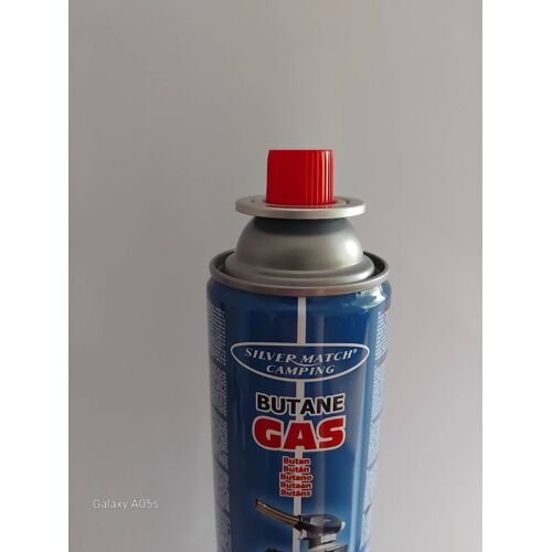 Cartouche de gaz butane.