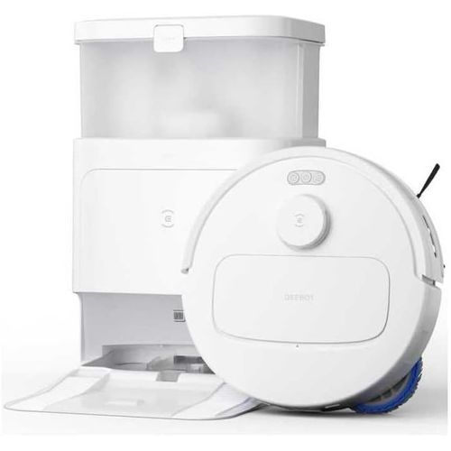 SUBZONAL-ECOVACS N30 PRO OMNI Aspirateur Robot avec Station OMNI tout-en-un, 10000Pa, Robot Aspirateur Laveur avec Brosse ZeroTangle 2.0, Nettoyage à l'eau chaude 60¿, Nettoyage Humide adaptatif TruE