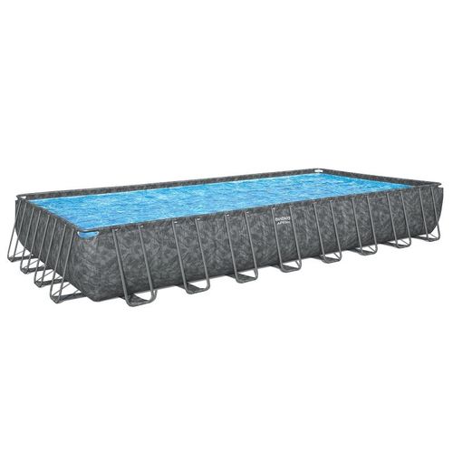 Piscine tubulaire rectangulaire Bestway APX 365 9,56 x 4,88 x 1,32 m + Filtration + Accessoires