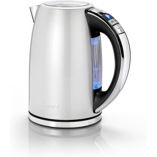 Bouilloire ¿¿Lectrique Multi-Temp¿¿Ratures - ¿¿Bullition Rapide - Sans Fil - Acier Inoxydable Bross¿¿ - Capacit¿¿ De 1,7l - Temp¿¿Rature R¿¿Glable - Filtre Amovible Et Lavable