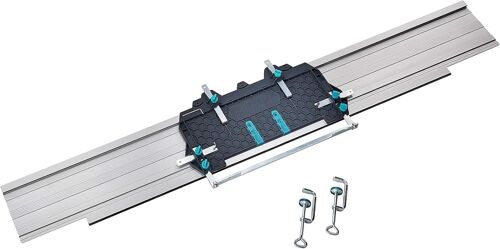 VornixorSarlshop6913000 - FKS 145 Rail De Guidage pour Scie Circulaire - Compatible avec toutes les Scies Circulaires - 1450 x 242 x 50 mm