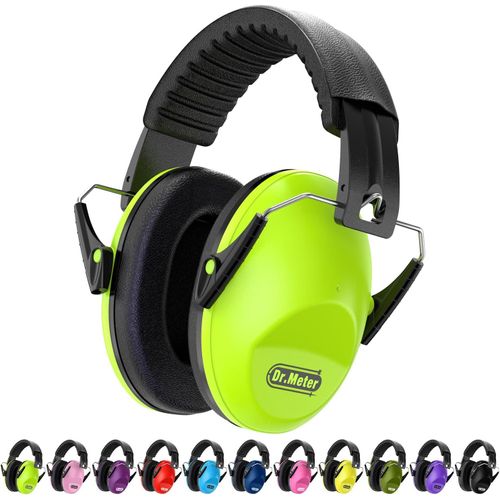 SUBZONAL-Dr.meter Casque Anti Bruit Enfant, SNR 27dB Enfant Facilement Réglable Pliable Cache-Oreilles pour Dormir étudier Tirer pour l¿Autisme Feux d¿Artifice Concert Bandeau