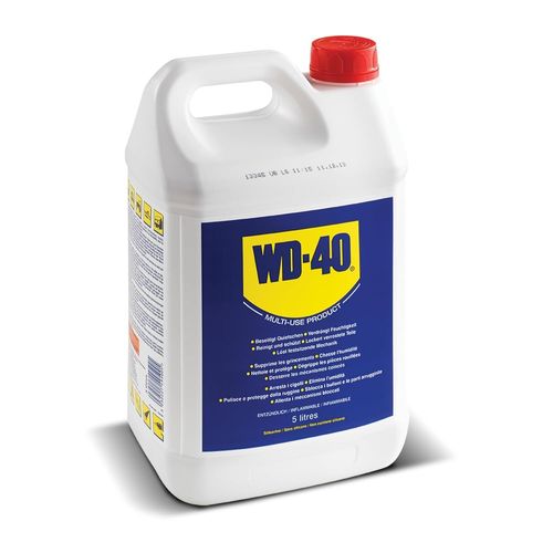 SUBZONAL-WD-40 ¿ Produit Multifonction ¿ Bidon ¿ Sans Silicone ¿ Non Conducteur ¿ Compatible Plastiques, Caoutchoucs, Tous Métaux ¿ 5 L, bleu