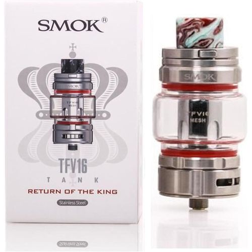 KALANKA-Tfv16 Tank | SMOK TFV16 Sub-Ohm Tank Réservoir 9ml atomiseur de cigarette électronique 510 fil TFV18 Coils/TFV16 Coils Vaporizer Sans nicotine ni tabac Sans nicotine
