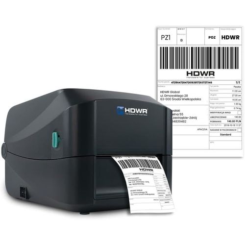 SUBZONAL-HDWR OPrint-DB200 Imprimante d'étiquettes thermique et par transfert thermique, résolution de 203 dpi, vitesse de 152,4 mm/s, interfaces USB et RS-232, avec fonction de contrôle par applicat