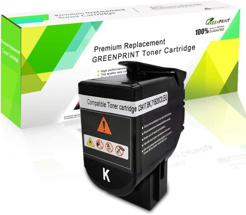 Cartouche De Toner Compatible Cs317 Cx317 Cs417 Cx417 Cs517 Cx517 Noir Capacité Standard 3000 Pages Pour Imprimantes Lexmark Cs317Dn Cx317Dn Cs417Dn Cx417De Cs517De Cx517De[ENC943093]