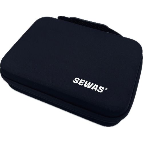TWQ-SEWAS Vape Customs Étui rigide pour vaporisateur Mighty & Mighty+ et divers accessoires, étui de voyage et sac de transport pour vaporisateur, Noir , 26cm x 22cm x 6,5cm, Sac de voyage