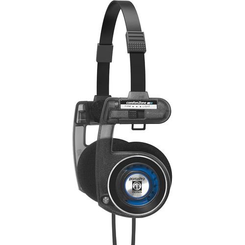 SUBZONAL-Porta Pro Utility Casque Supra-auriculaire, système de Cordon Interchangeable Amovible, Design Pliable, Gris furtif