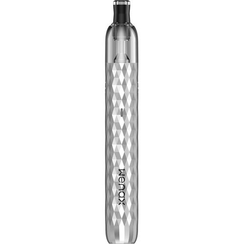 WENAX M1 Fit Cartouche Wenax M1 Pod 0.8ohm Cigarette électronique MTL - Batterie Vape 800mAh - sans nicotine (0,8¿ - Diamant Argenté)