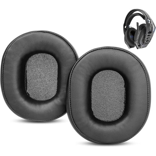 RIG 800 Coussinets de Remplacement de qualité supérieure Compatible avec Plantronics RIG 800 HS/RIG 800 LX/RIG 800 HD Le Casque Coussinets en Cuir protéiné/Mousse de mémoire Plus Souples