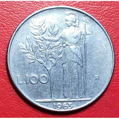 100 Lire - 1963 - Italie