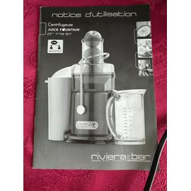 Centrifugeuse juice Foutain de Riviera & Bar