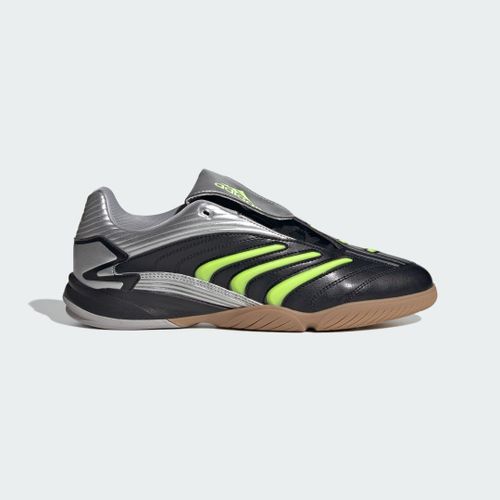 Chaussures Predator Sala Adidas Core Black Signal Green Silver Metallic