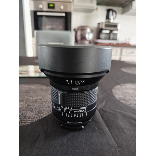 objectif IRIX 11 mm F4 ultra grand angle BLACKSTONE monture CANON