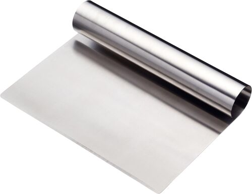 Food Cutter and Spoon,Stainless Steel Kitchen Utensil Chopper Cuts and Picks Food Chopper Dishwasher Safe 3.5 x 4.7 x 6.3 inches,Silver,1 Piece