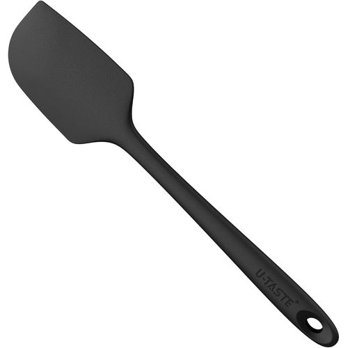 Tianyi-Grande Spatule En Silicone: 250¿ Résistant À La Chaleur Maryse Grattoir Flexible Et Antiadhésif, Ustensile De Cuisine Pour La Cuisson Pour Mélanger Remuant Raclant (29cm, Noir)