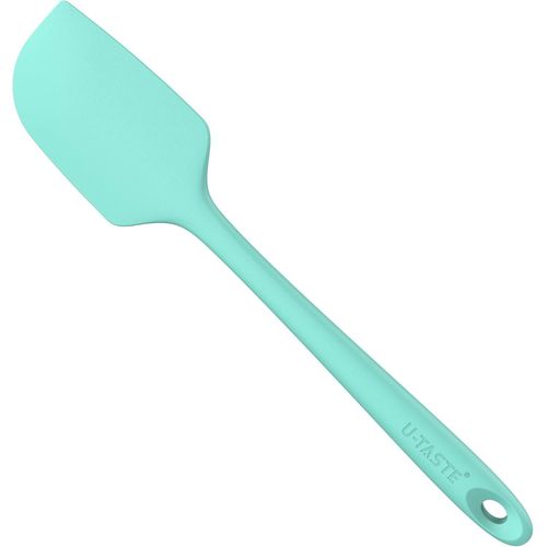 Ersan-Grande Spatule En Silicone: 250¿ Résistant À La Chaleur Maryse Grattoir Flexible Et Antiadhésif, Ustensile De Cuisine Pour La Cuisson Pour Mélanger Remuant Raclant (29cm, Ciel Aqua)