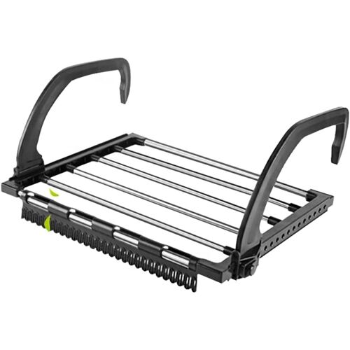 JEXNOVASHOP-Séchoir à Linge Express Radiateur Acier Séchoir Suspendu Pliable étendoir pour Balcon accrocher sur radiateur fenêtre Bain, 40 * 32 * 2.5cm