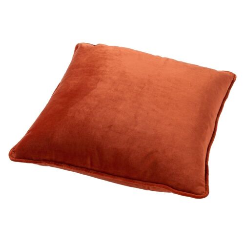 Housse De Coussin Orange 60x60 Cm - Couleur Unie