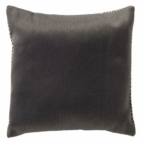 Housse De Coussin D'extérieur Gris 45x45 Cm - Impression Géométrique