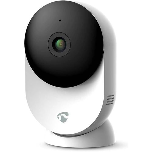 SUBZONAL-NEDIS Caméra d'intérieur Intelligente, Wi-FI, 3 MP Full HD 1296p, Moniteur pour bébé et Animal de Compagnie avec détection de Mouvement et de Son, Vision Nocturne, Vue à 110°, Audio bidirect
