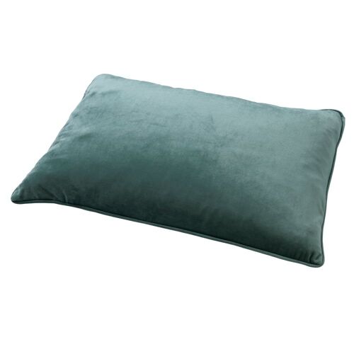 Coussin Vert 40x60 Cm Couleur Unie