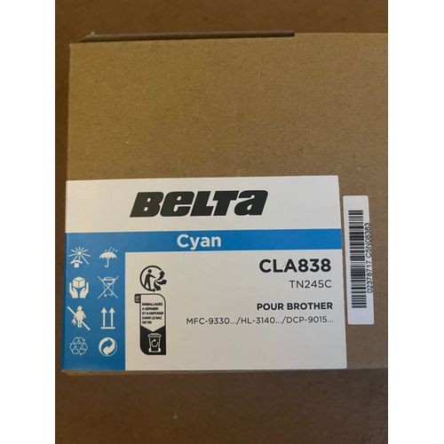 Cartouche de toner cyan pour Brother