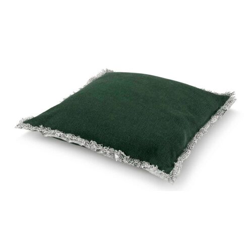 Coussin Vert 45x45 Cm Couleur Unie