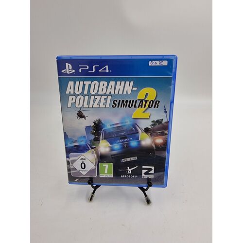 Jeu Playstation 4 Autobahn-Polizei Simulator 2 en boite, sans notices (boite DE)