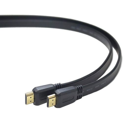 4K Câble HDMI Haute Vitesse M/M 10.2Gbps avec Ethernet, Compatible avec Vidéo 4K@30Hz 2160p, Full HD 1080p, 3X Blindé, Deep Color, 3D, Arc, HDR, Connecteurs plaqués Or, Zones, 2 m