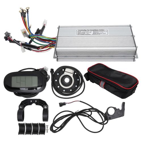 Kit De Conversion De Moteur Pour Vélo Électrique 2025 Avec Écran Lcd Et Contrôleur 35 A De 6 Mètres Pour Remplacement À Faire Soi-Même